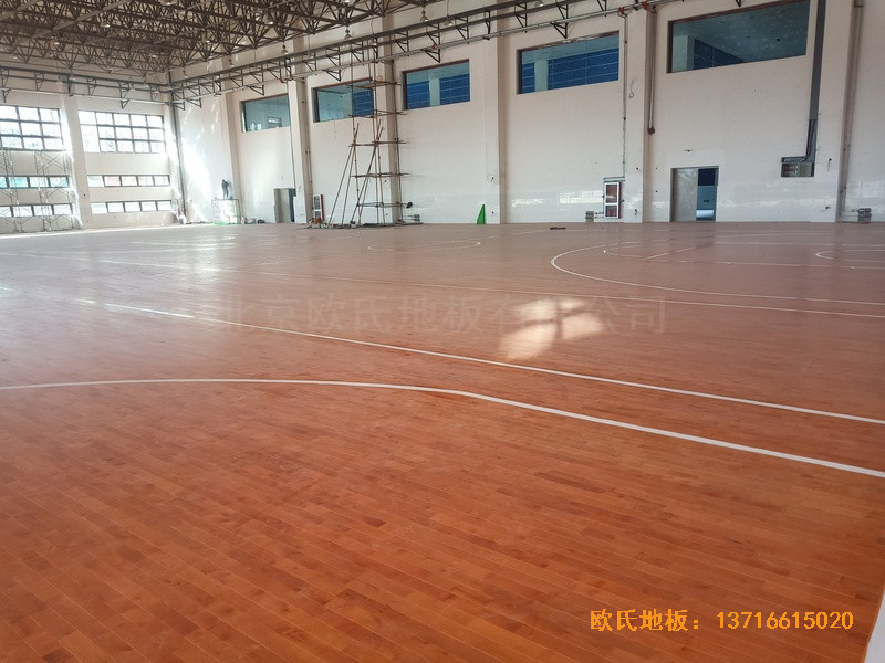 內(nèi)蒙全民健身活動中心體育地板施工案例0